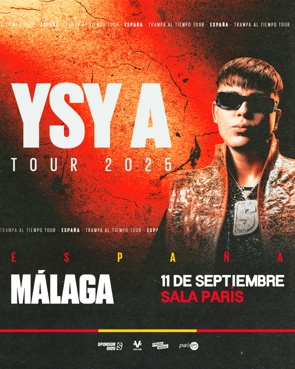 YSY A llega a Málaga con su gira `Trampa al&nbsp;Tiempo´