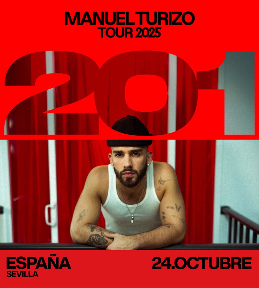 Manuel Turizo llega a Sevilla este viernes para una noche muy&nbsp;esperada